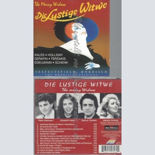 CD--OERBISCH / KALES, EDELMANN UND HOLIDAY -- -- DIE LUSTIGE WITWE