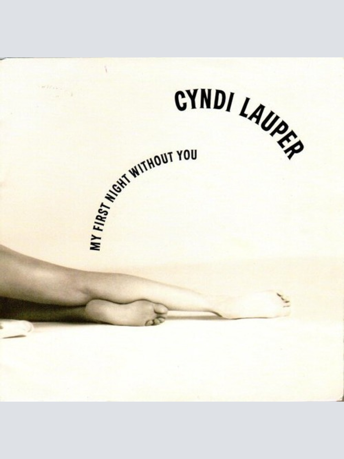7", Single Cyndi Lauper - My First Night Without You
