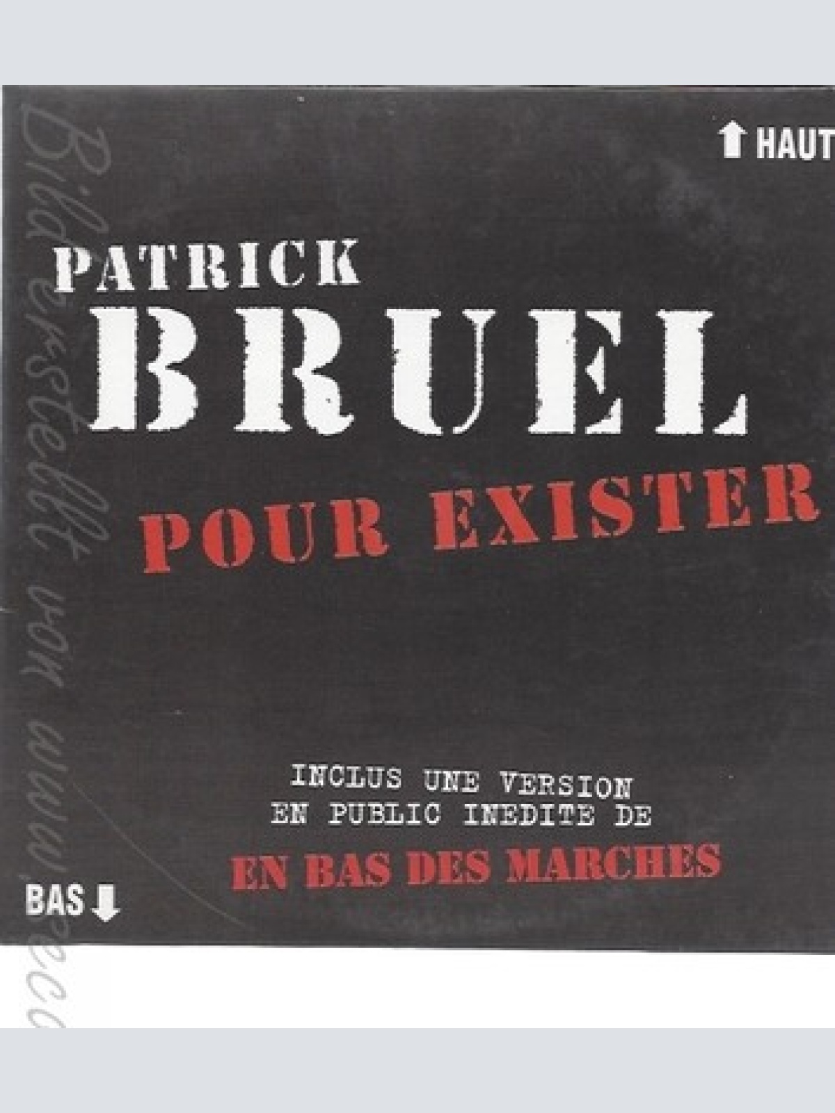 CD--PATRICK BRUEL ----PAPERSLEEVE-