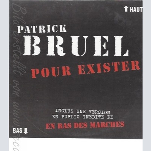 CD--PATRICK BRUEL ----PAPERSLEEVE-