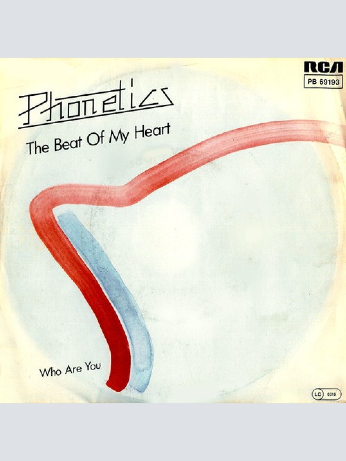 7" Phonetics (5) - The Beat Of My Heart
