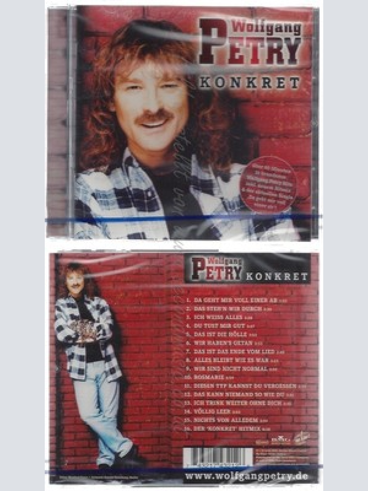 CD--NM-SEALED-WOLFGANG PETRY -2000- -- KONKRET