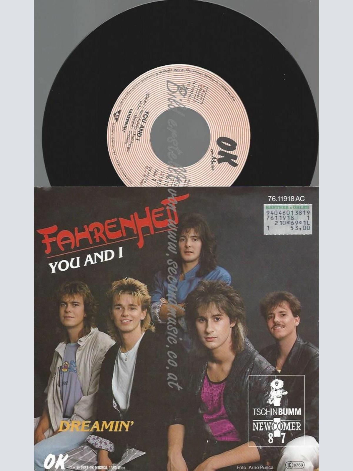 7" FAHRENHEIT YOU AND I // NM