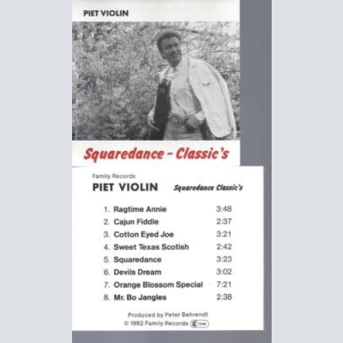 CD--PIET VIOLIN  SQUAREDANCE CLACCICS