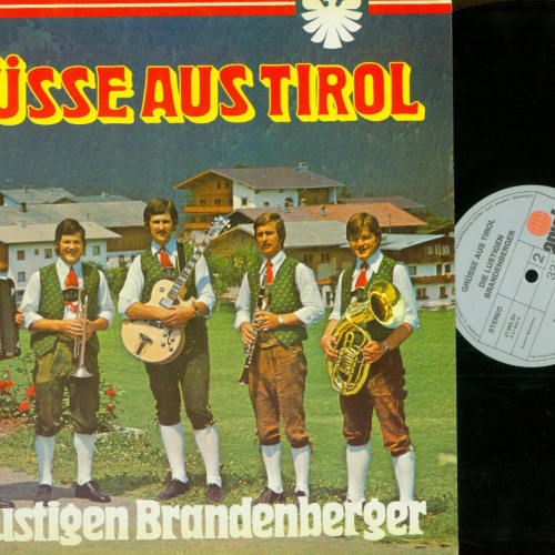 LP--Die lustigen Brandenberger Grüsse aus Tirol