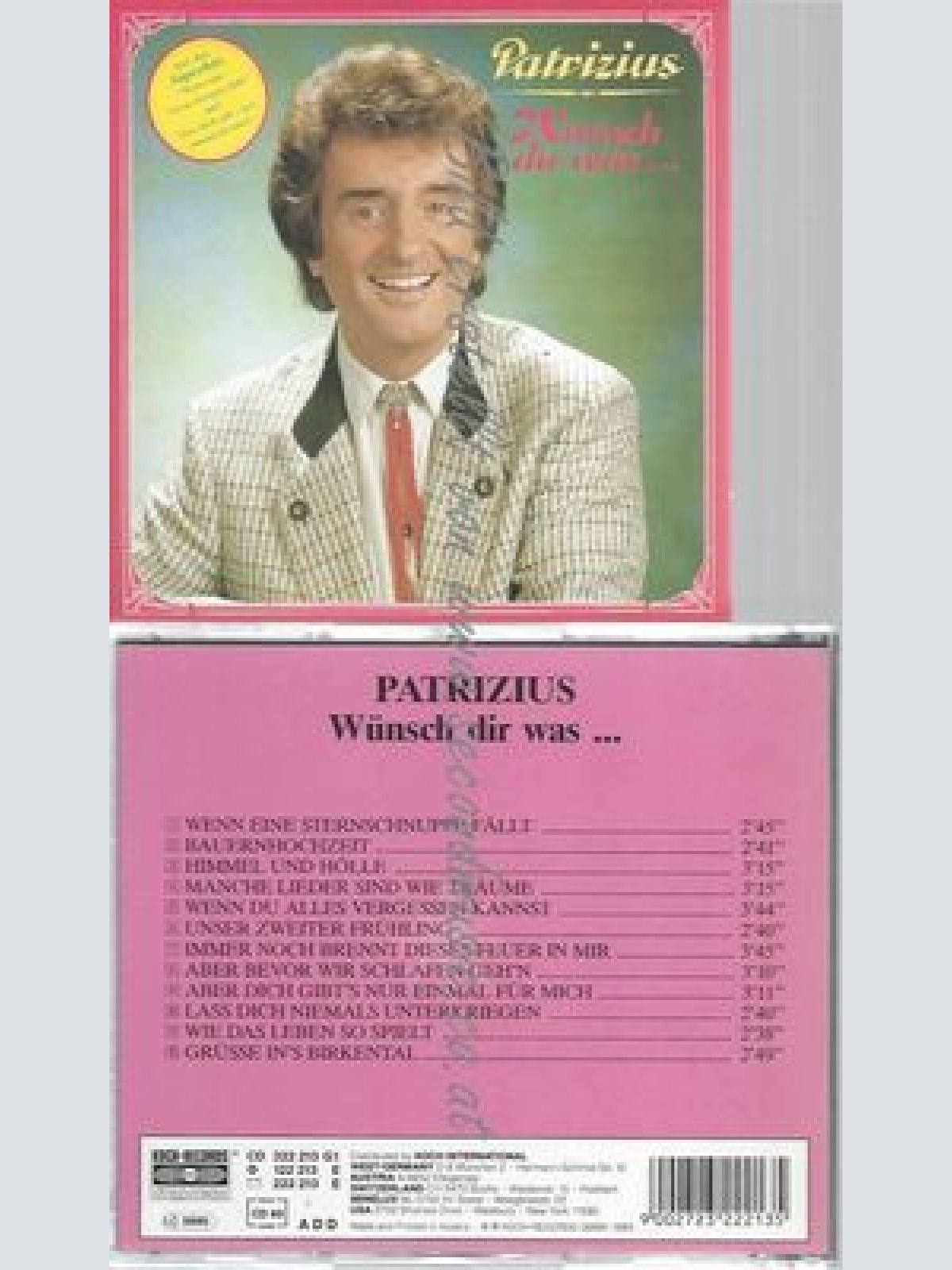 CD--PATRIZIUS--WÜNSCH DIR WAS