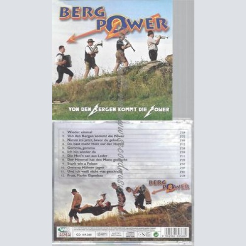 CD--DEN BERGEN KOMMT DIE POWER/ BERGPOWER--