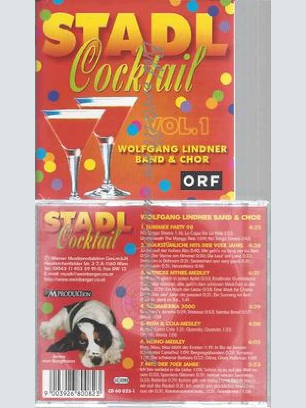 CD--LINDNER,WOLFGANG BAND & CHOR--STADL COCKTAIL VOL.1