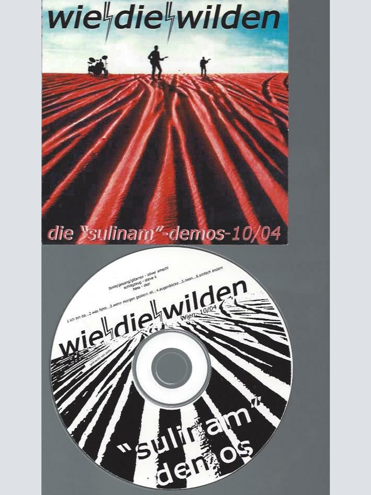 CD-- Wie die Wilden --Die Sulinam Demos 10/04