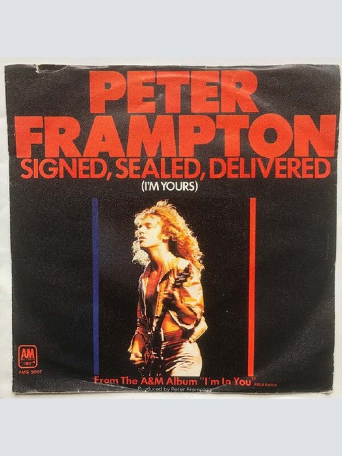 7", Single, Promo Peter Frampton - Signed, Sealed, Delivered (I'm Yours)