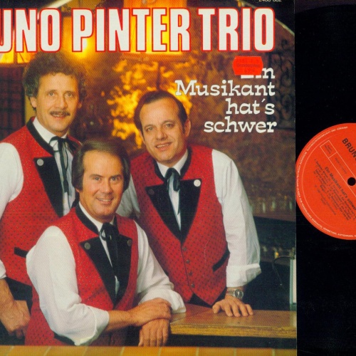 LP-- Bruno Pinter Trio    Ein Musikant hats schwer