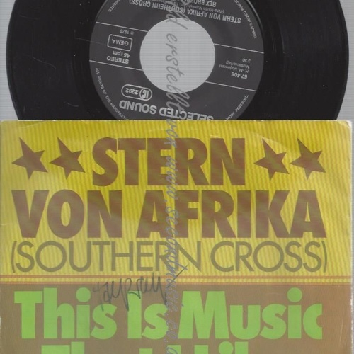 7"   Rex Brown Company  Stern Von Afrika