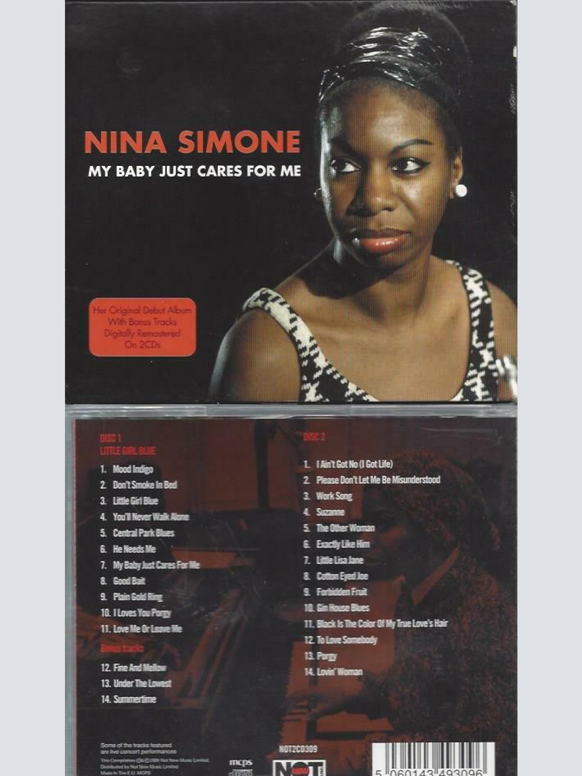 CD- Nina Simone – My Baby Just Cares For Me