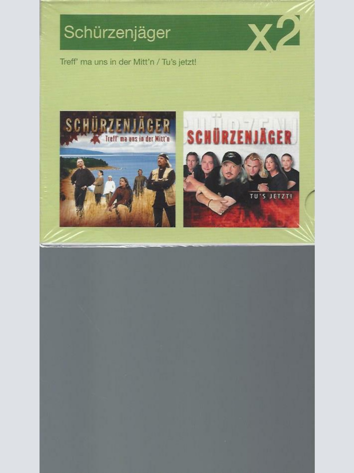 CD- Schürzenjäger x2 / Tu's Jetzt  // Treff ma uns in der mitt'n
