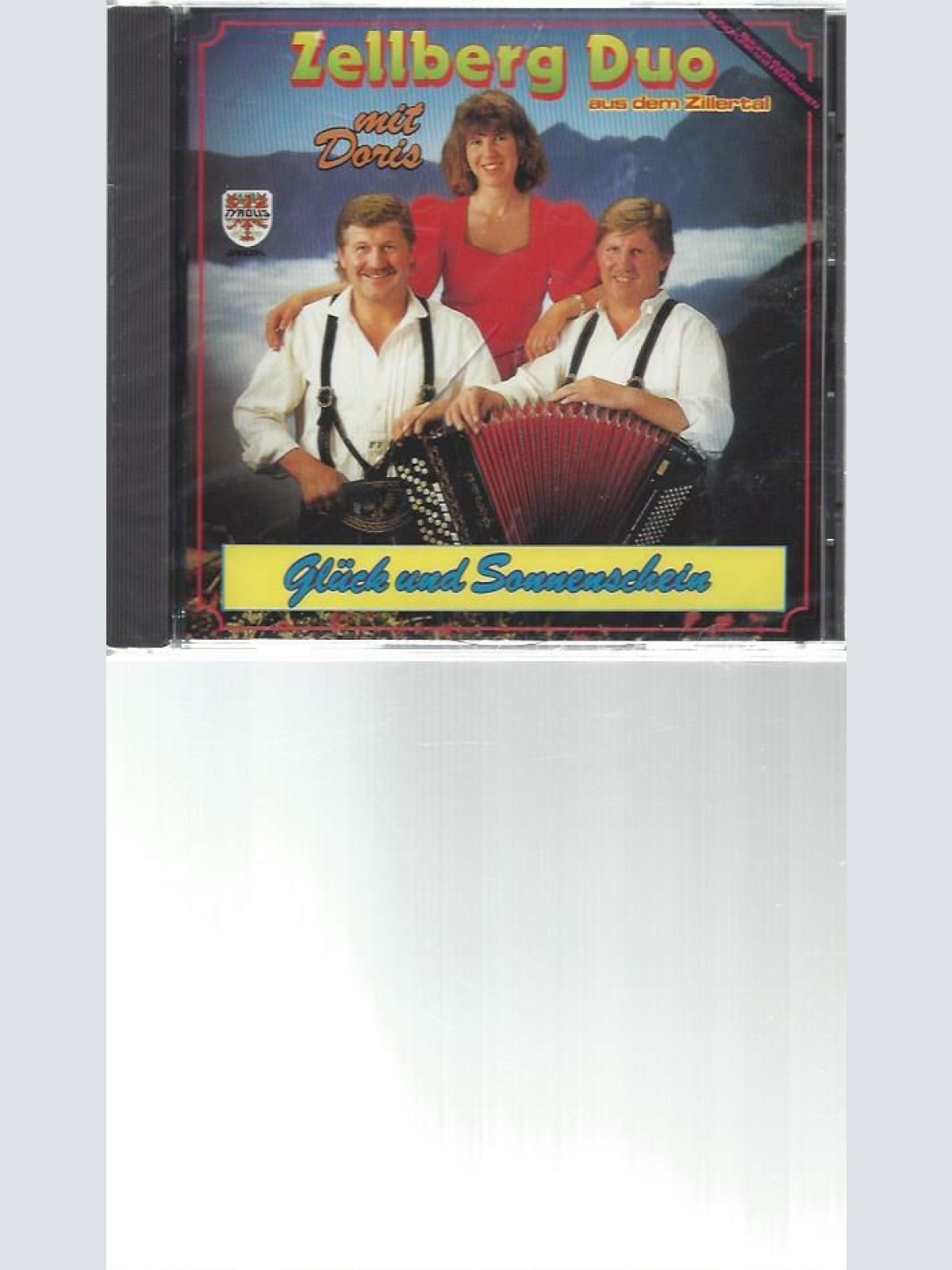 CD--Zellberg Duo mit Doris --Glück und Sonnenschein