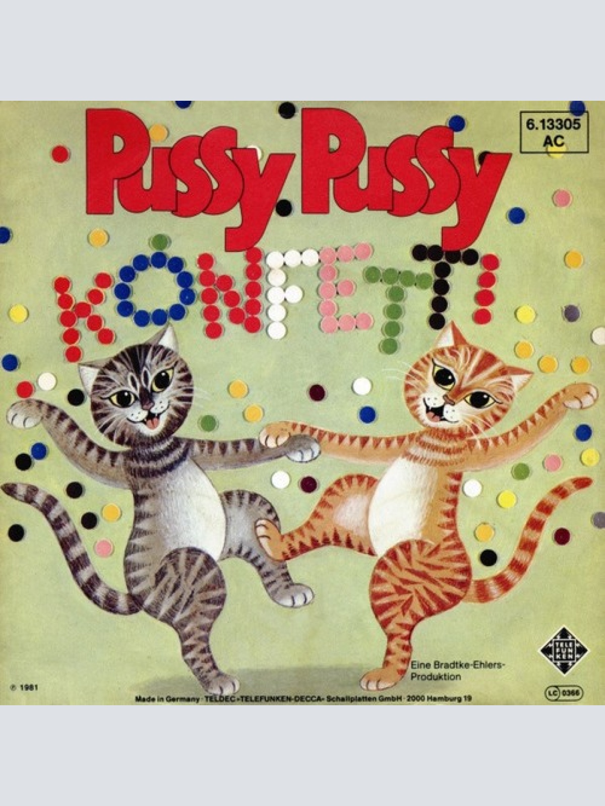 7", Single, Promo Konfetti - Pussy Pussy