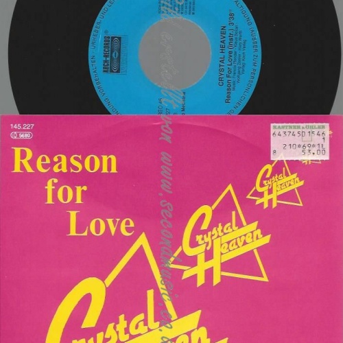 7" CRYSTAL HEAVEN REASON FOR LOVE  // NM
