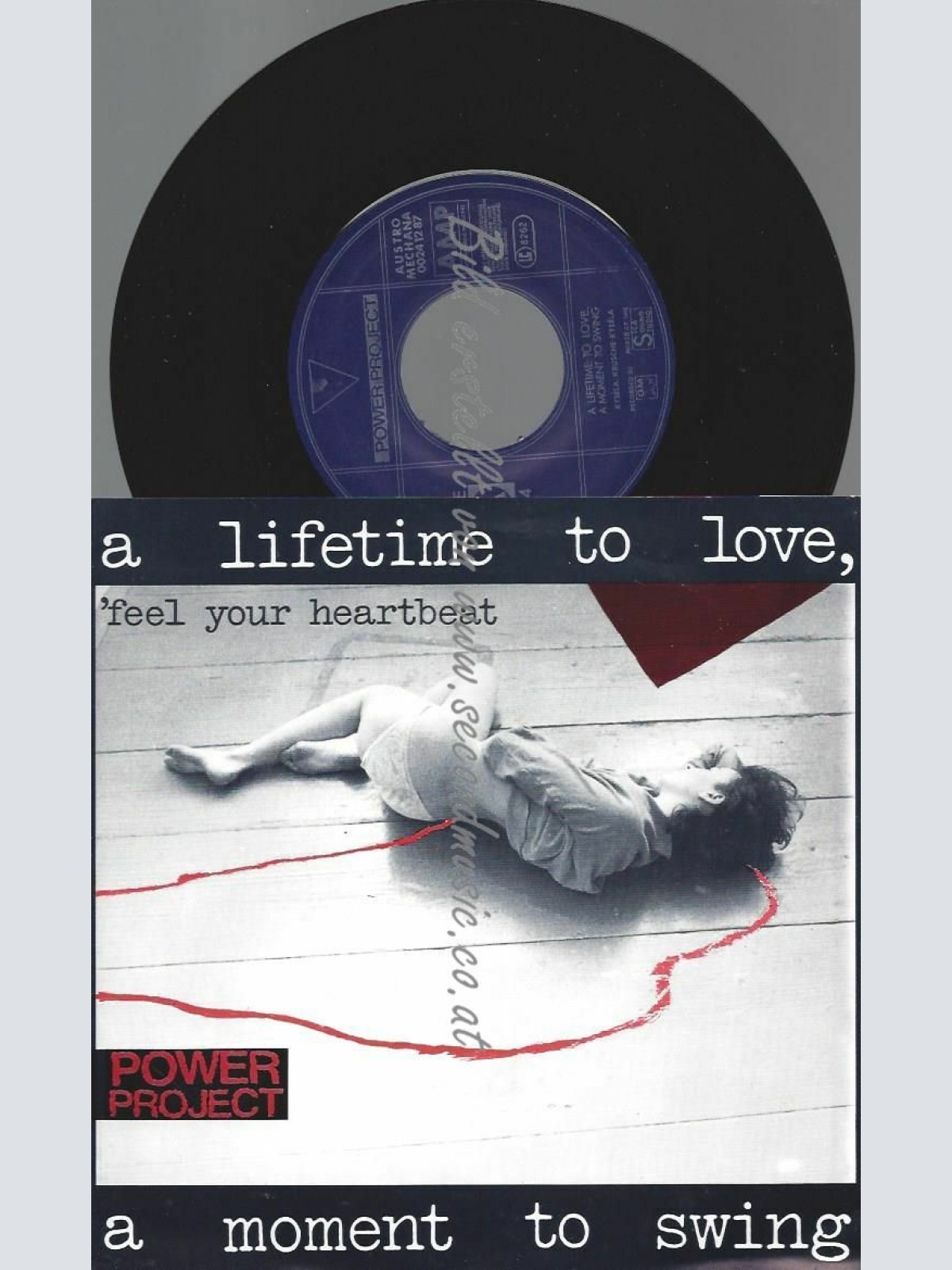 7" POWER PROJECT A LIFETIME TO LOVE -- KYSELA  // NM