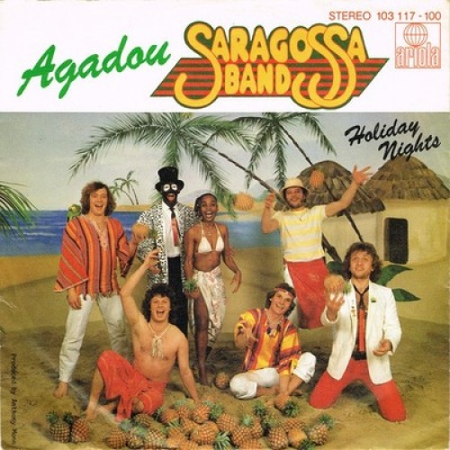 7", Single, RP, Inj Saragossa Band - Agadou