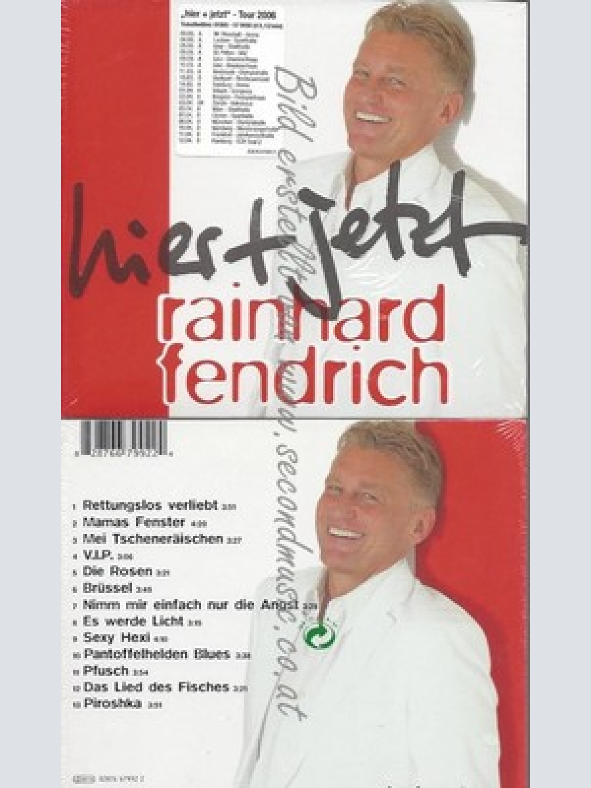CD--RAINHARD FENDRICH--HIER+JETZT