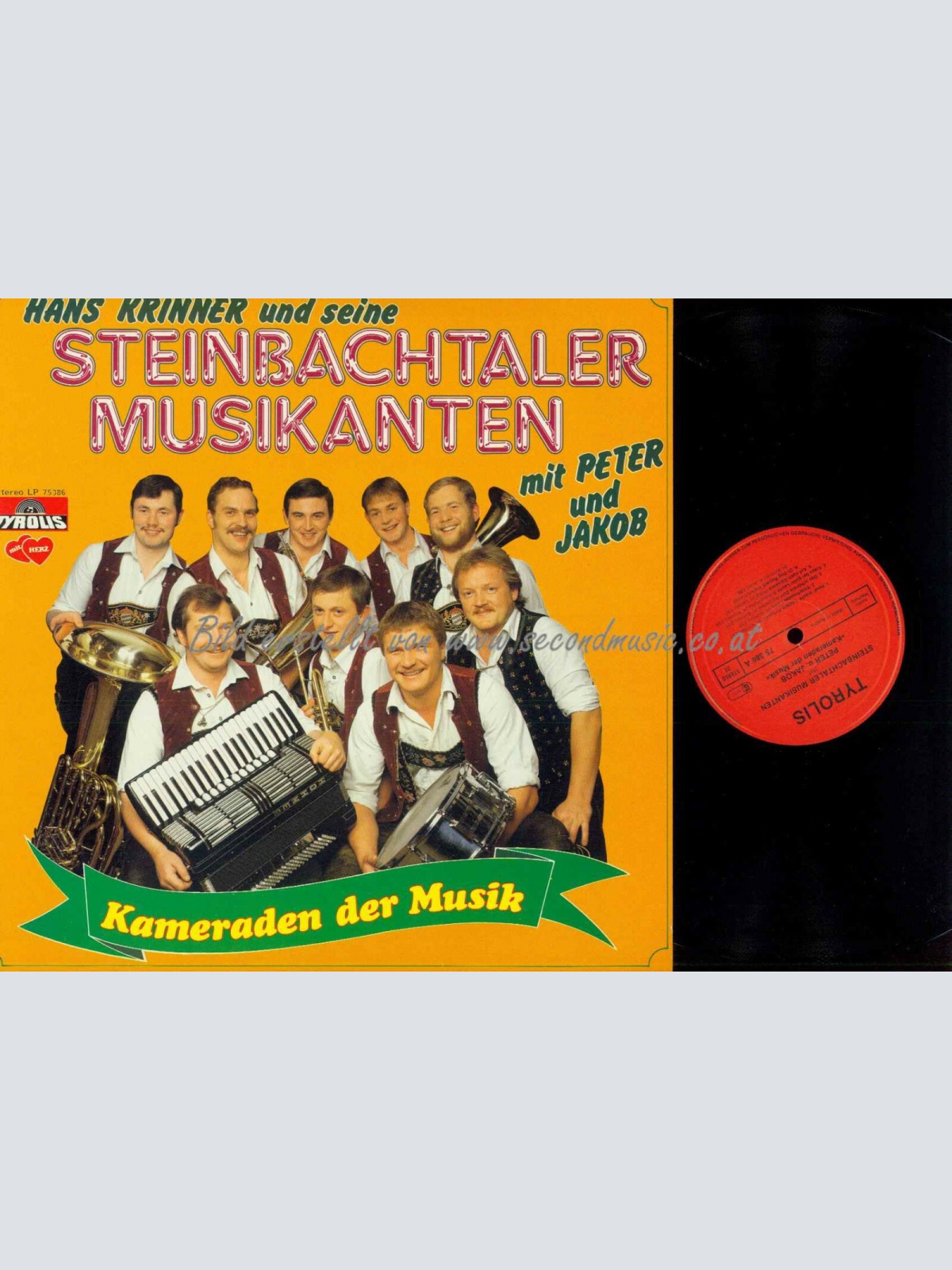 LP-  Steinbachtaler Musikanten--Kameraden der Musik   /NM /