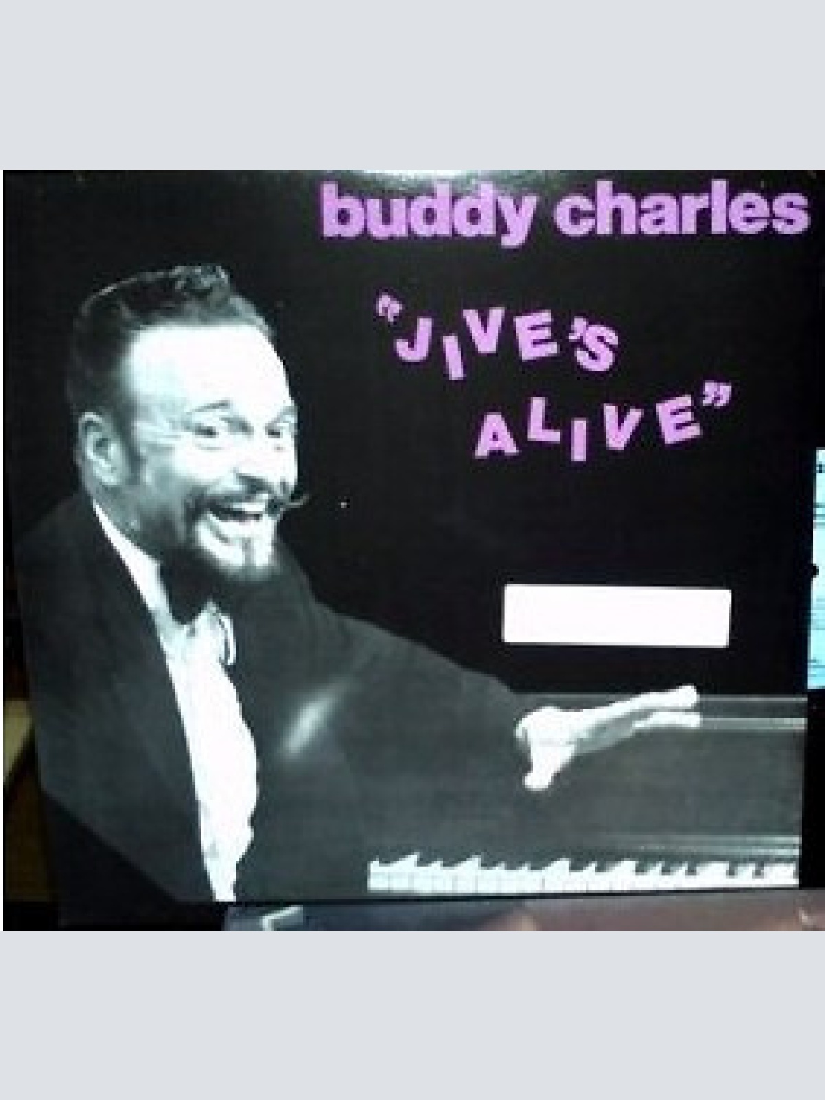 LP, Album Buddy Charles - "Jive's Alive"