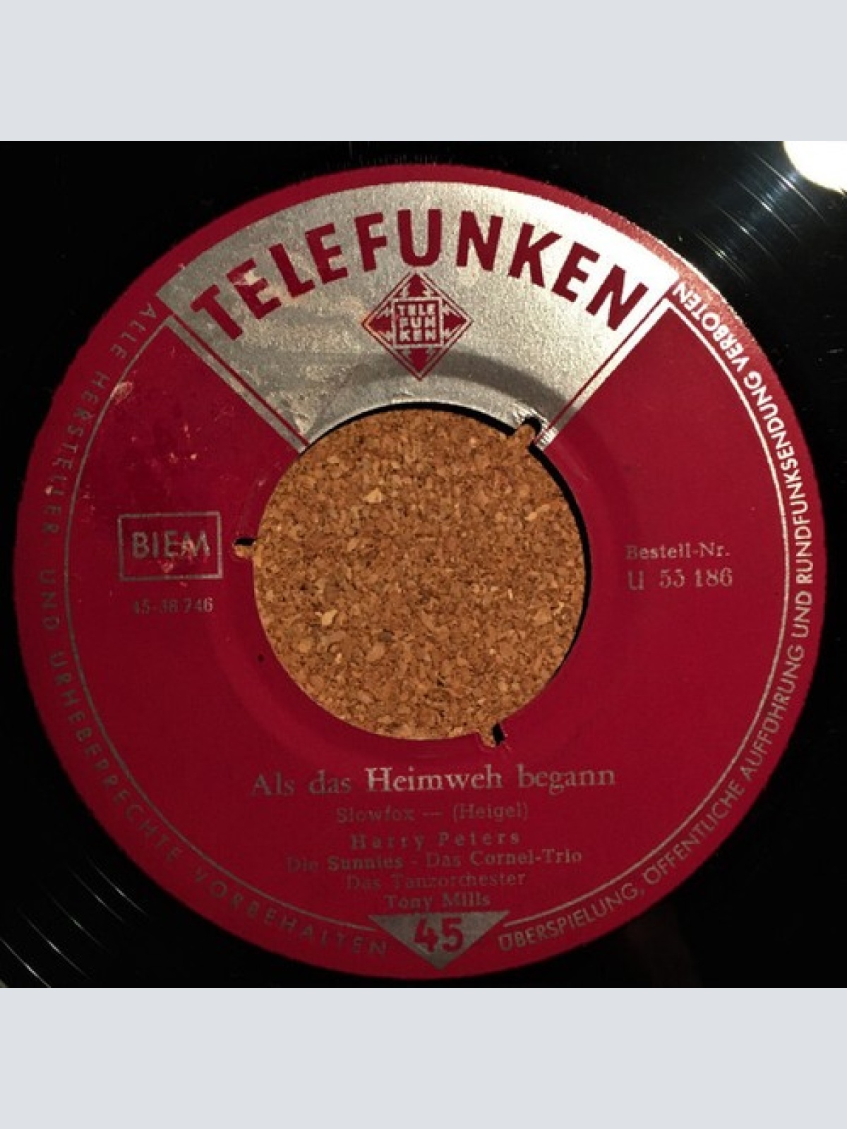 7" Harry Peters, Die Sunnies - Das Cornel-Trio*, Das Tanzorchester Tony Mills...