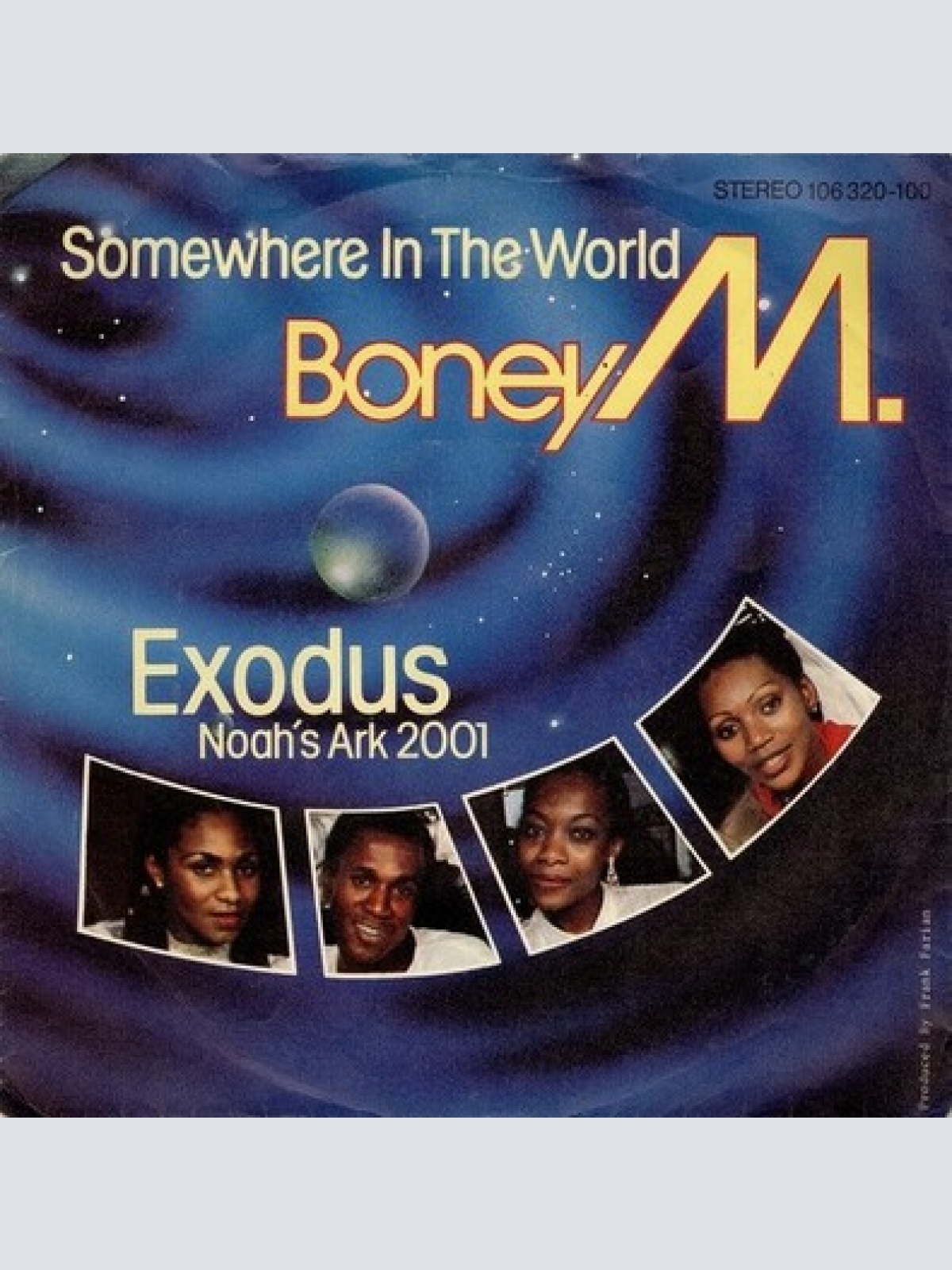 7", Single, RP Boney M. - Somewhere In The World / Exodus (Noah's Ark 2001)