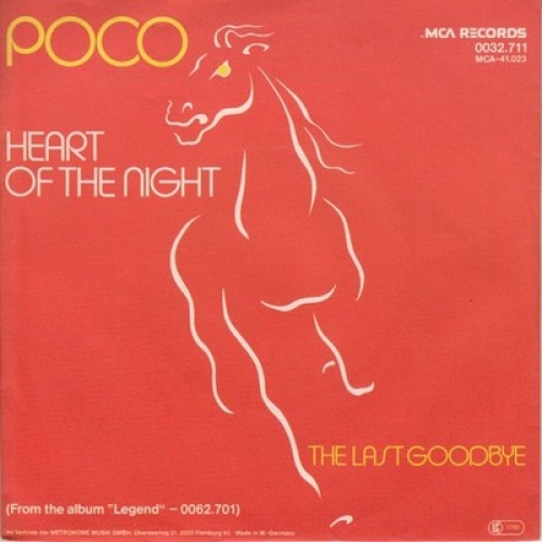 7", Single Poco (3) - Heart Of The Night / The Last Goodbye