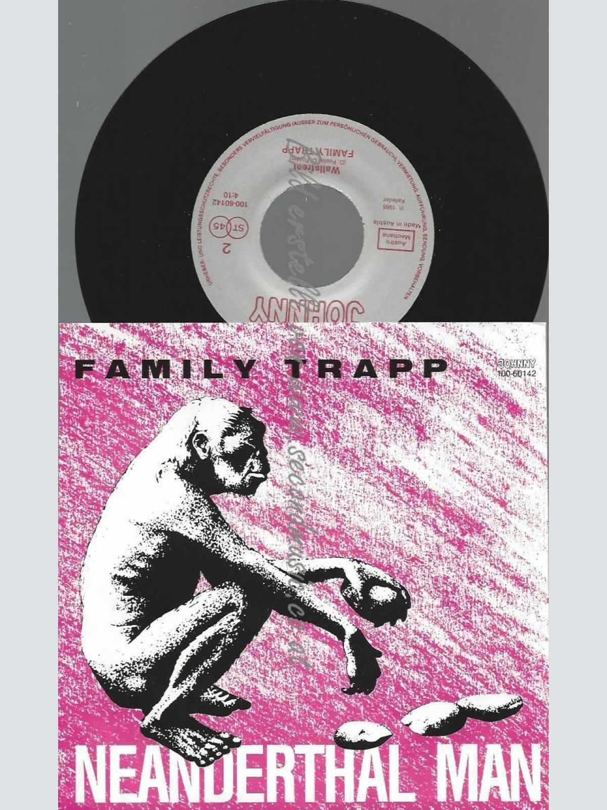 7" FAMILY TRAPP NEANDERTHAL MAN  //NM