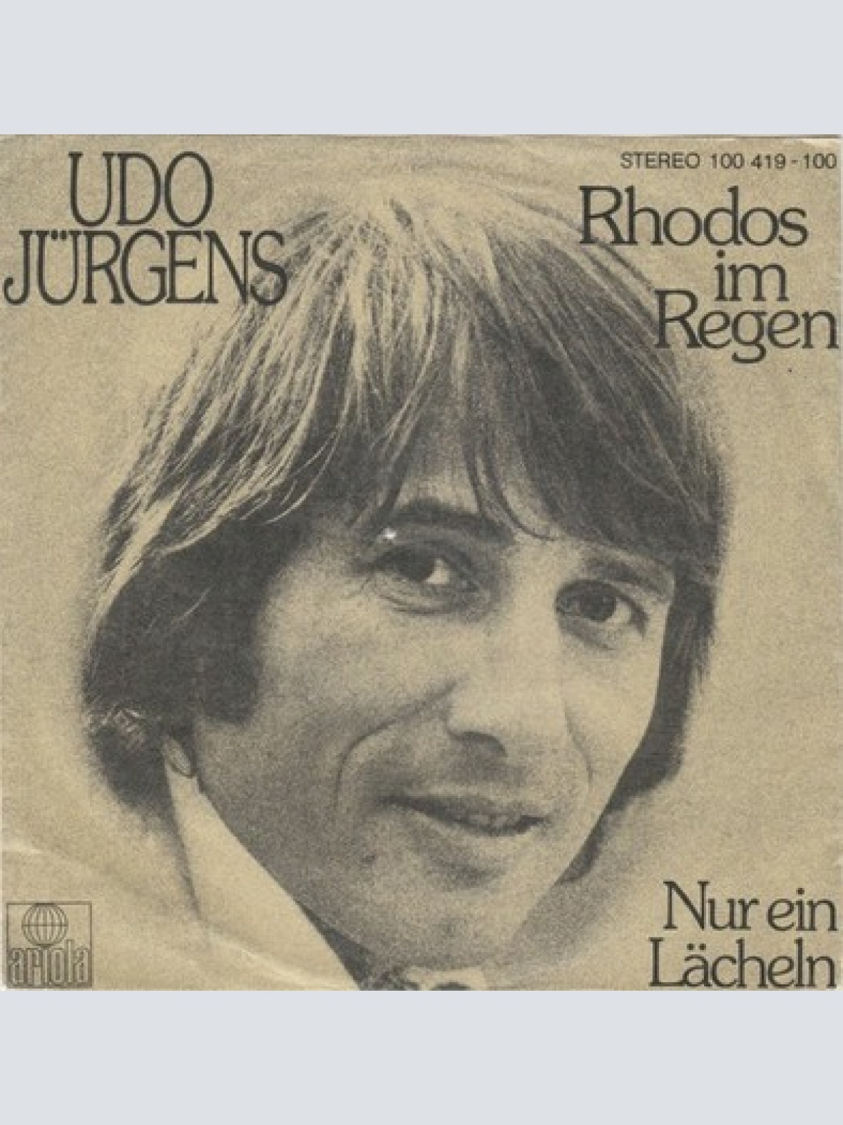7", Single Udo Jürgens - Rhodos Im Regen