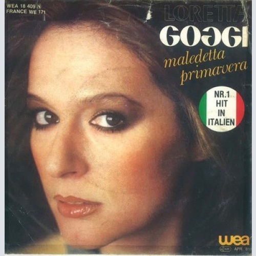 7", Single Loretta Goggi - Maledetta Primavera