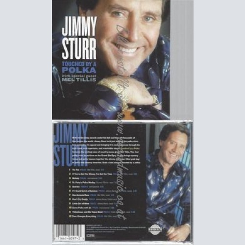CD--JIMMY STURR--TOUCHED BY A POLKA FEATURING M