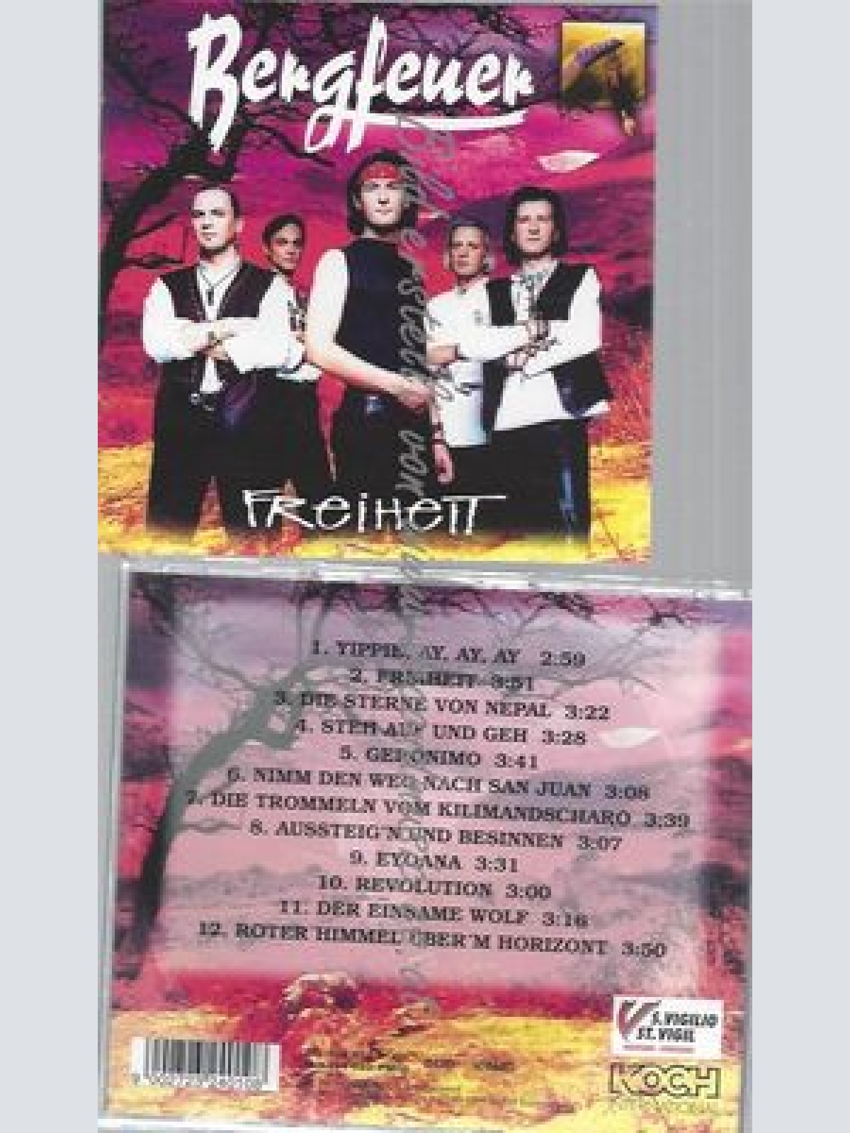 CD--BERGFEUER--FREIHEIT