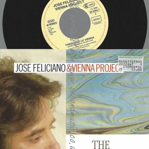 7" JOSE FELICIANO & VIENNA PROJECT THE SOUND OF VIENNA  // NM
