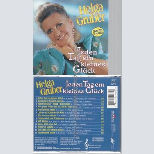 CD--GRUBER,HELGA--JEDEN TAG EIN KLEINES GLÜCK