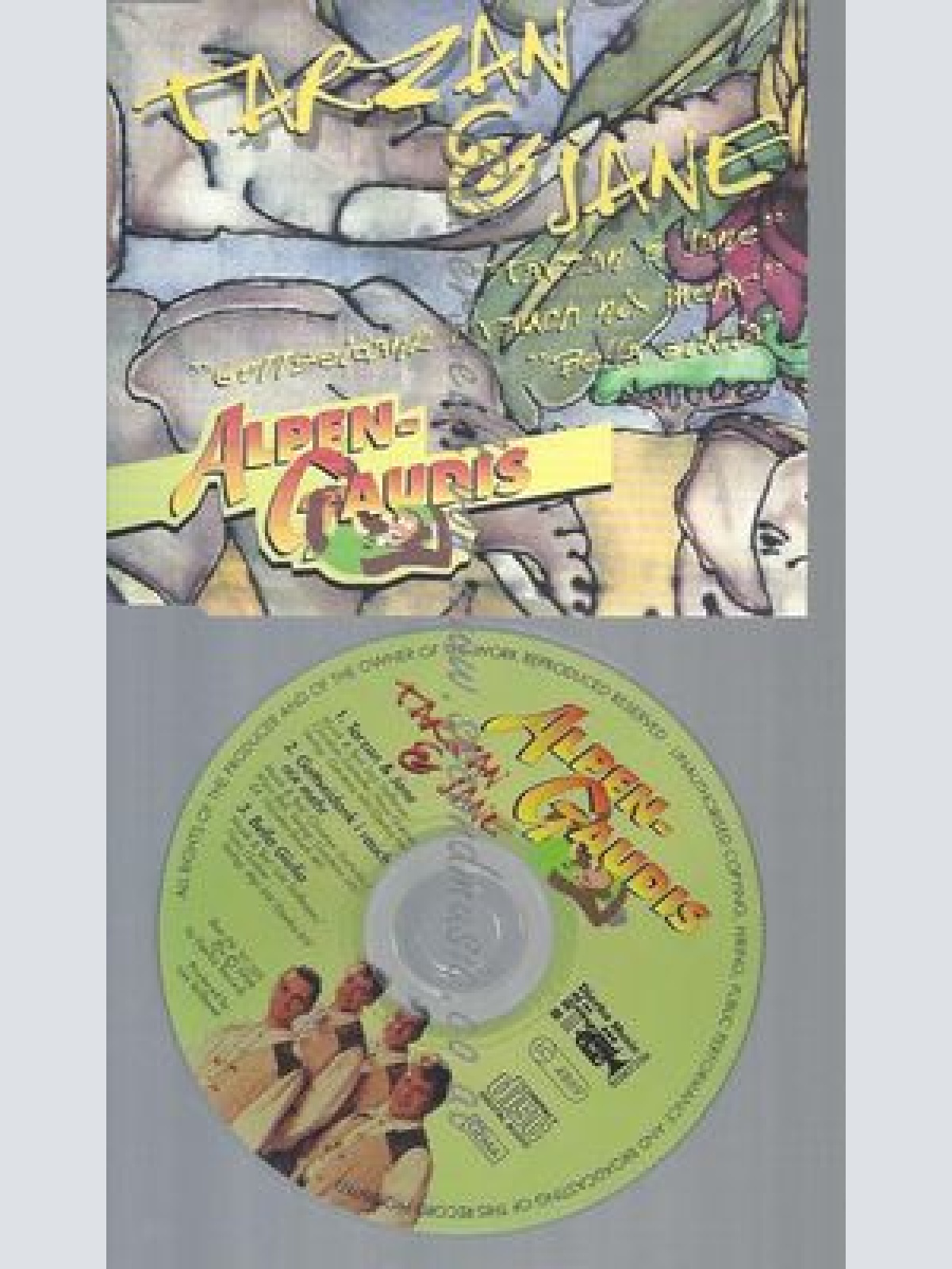 CD--ALPEN-GAUDIS--TARZAN & JANE - TRACKS, -