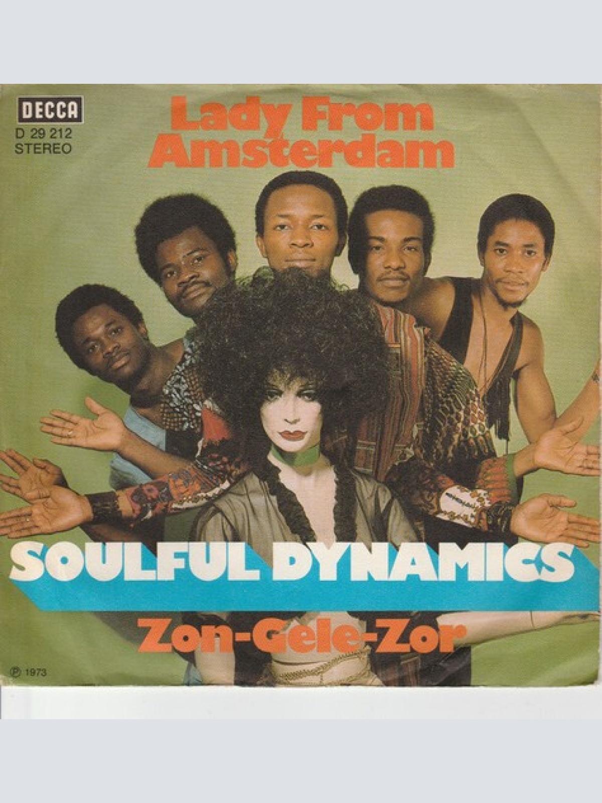 7", Single, Promo Soulful Dynamics - Lady From Amsterdam / Zon-Gele-Zor