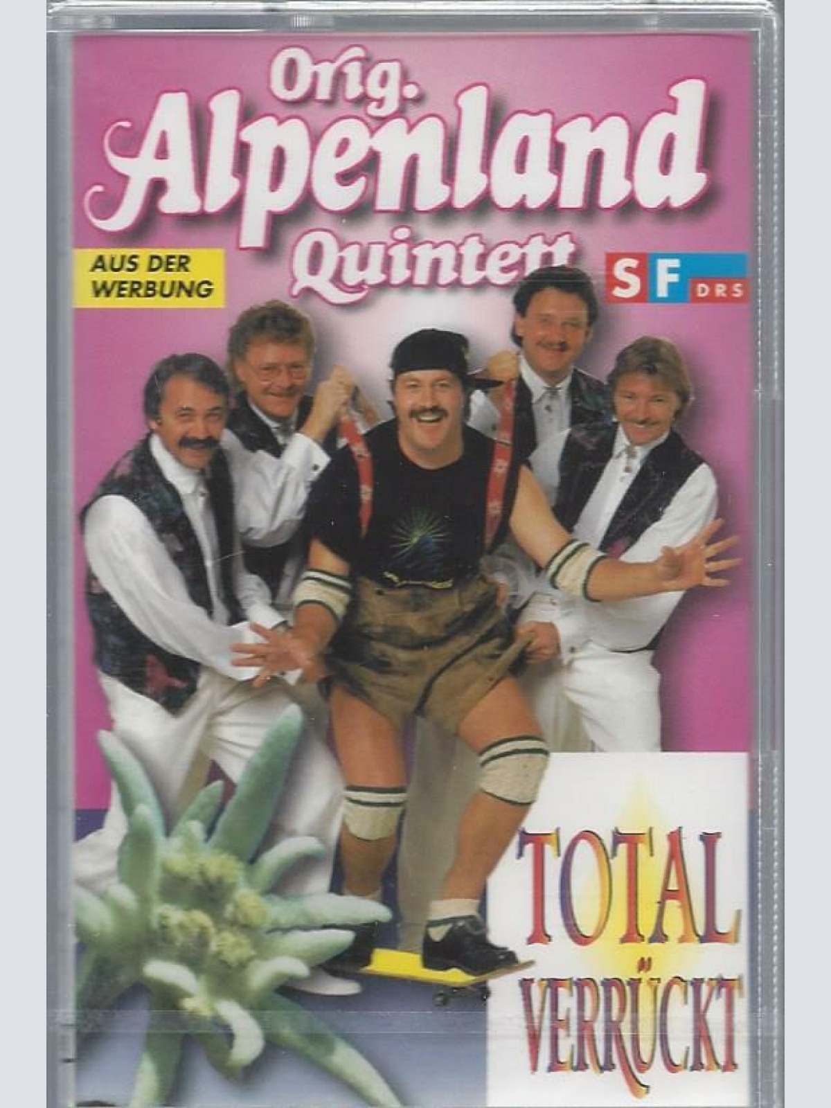 MC--Orig. ALpenland Quintett -- Total verrrückt