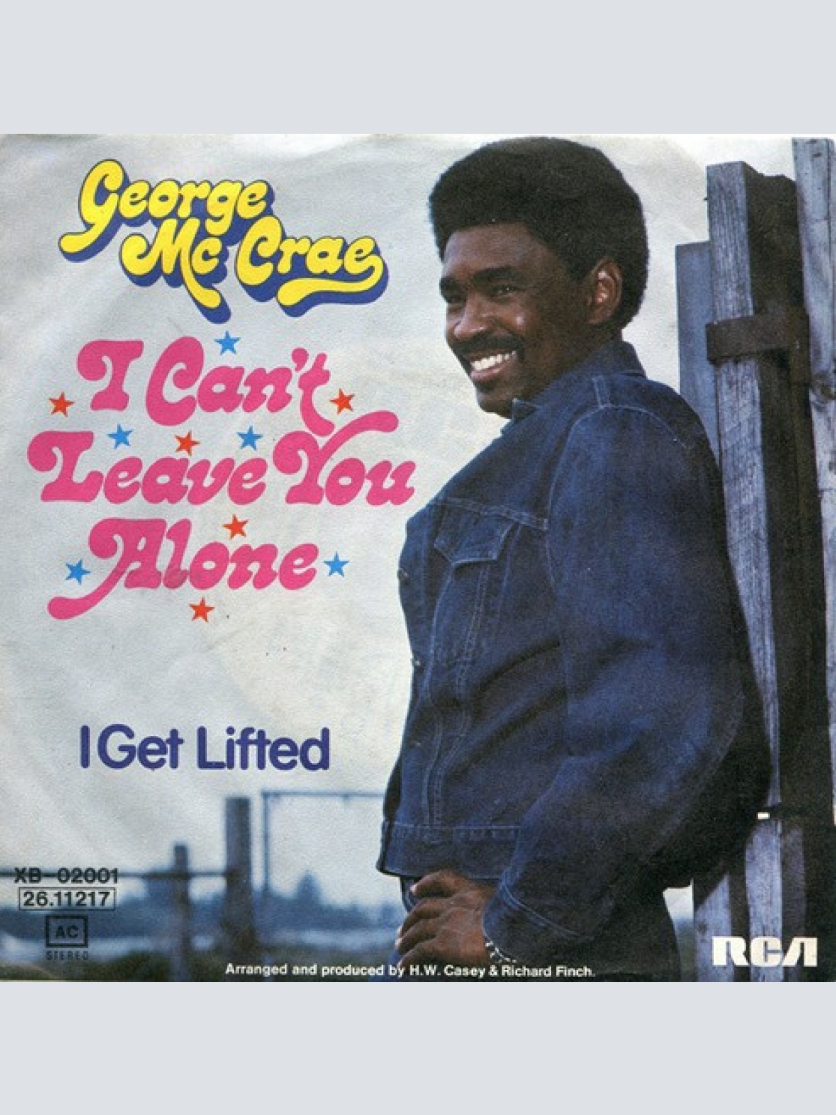 7", Single, Promo George Mc Crae* - I Can't Leave You Alone
