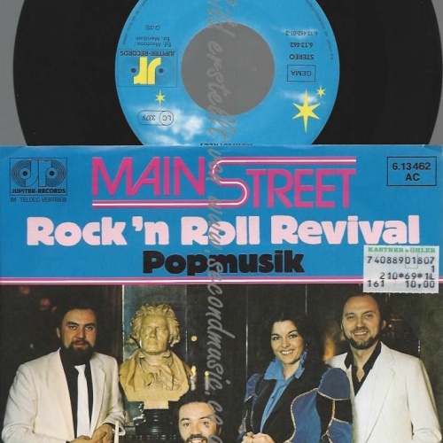 7" MAIN STREET ROCK'NROO REVIVAL  // NM