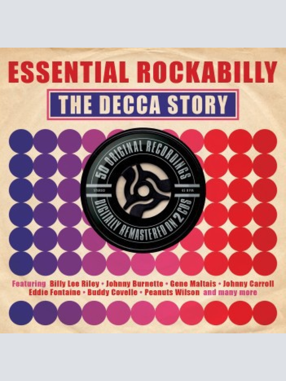 2xCD, Comp, RM Various - Essential Rockabilly - The Decca Story