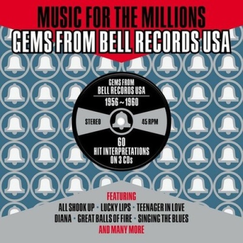 3xCD, Comp Various - Music For The Millions, Gems From Bell Records USA