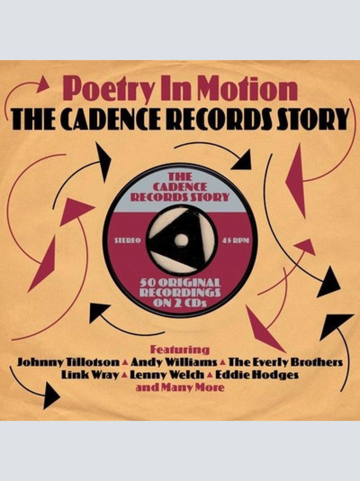 2xCD, Comp Various - Poetry In Motion, The Cadence Records Story