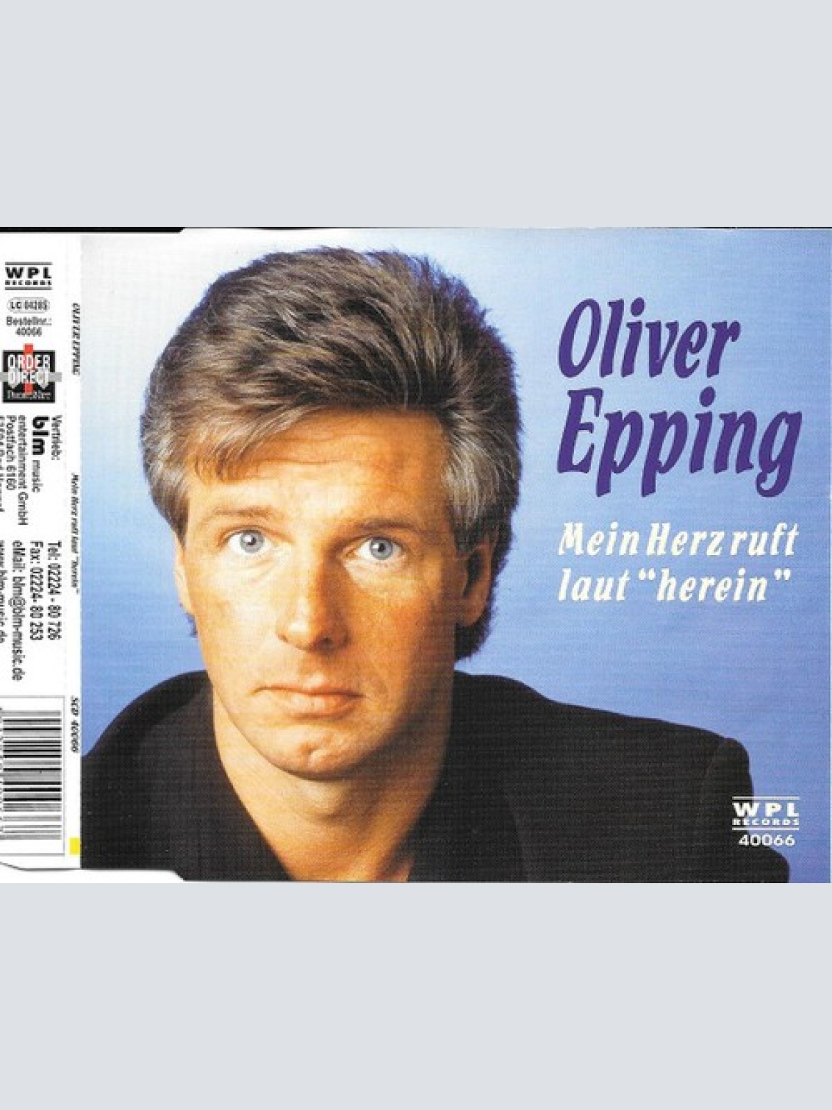 CD, Single Oliver Epping - Mein Herz Ruft Laut "Herein"