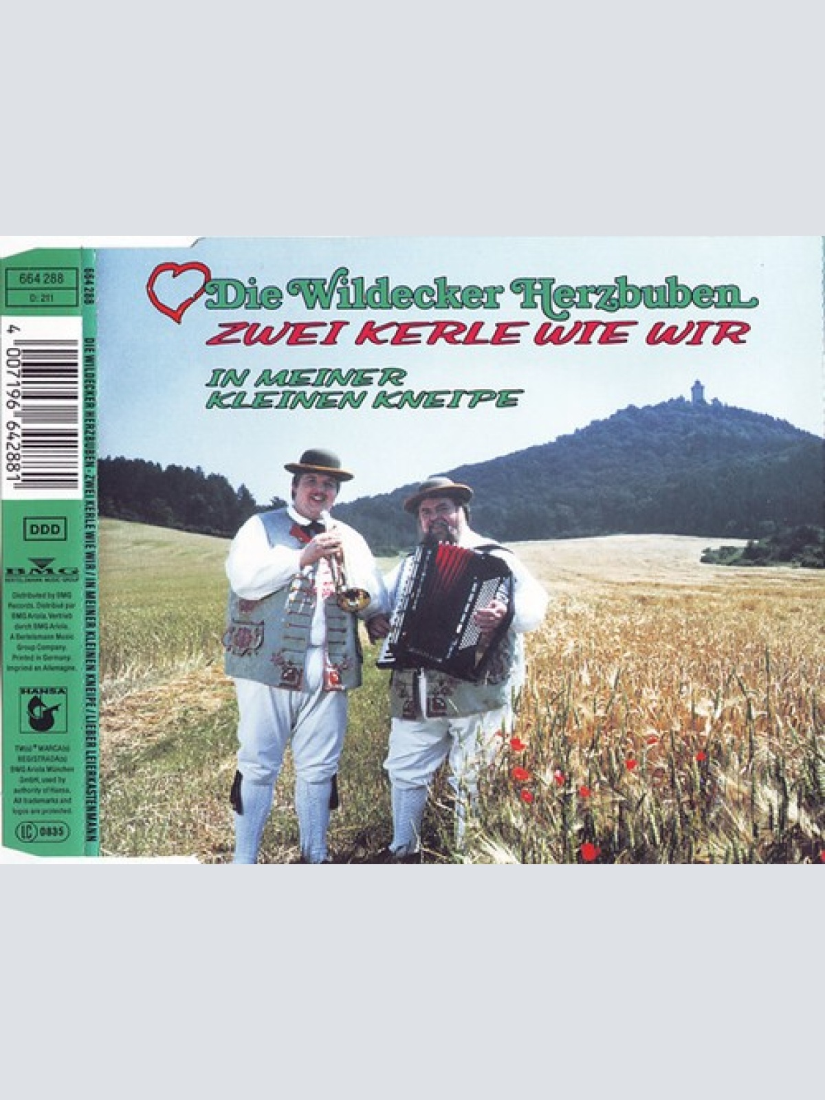 CD, Maxi Die Wildecker Herzbuben - Zwei Kerle Wie Wir