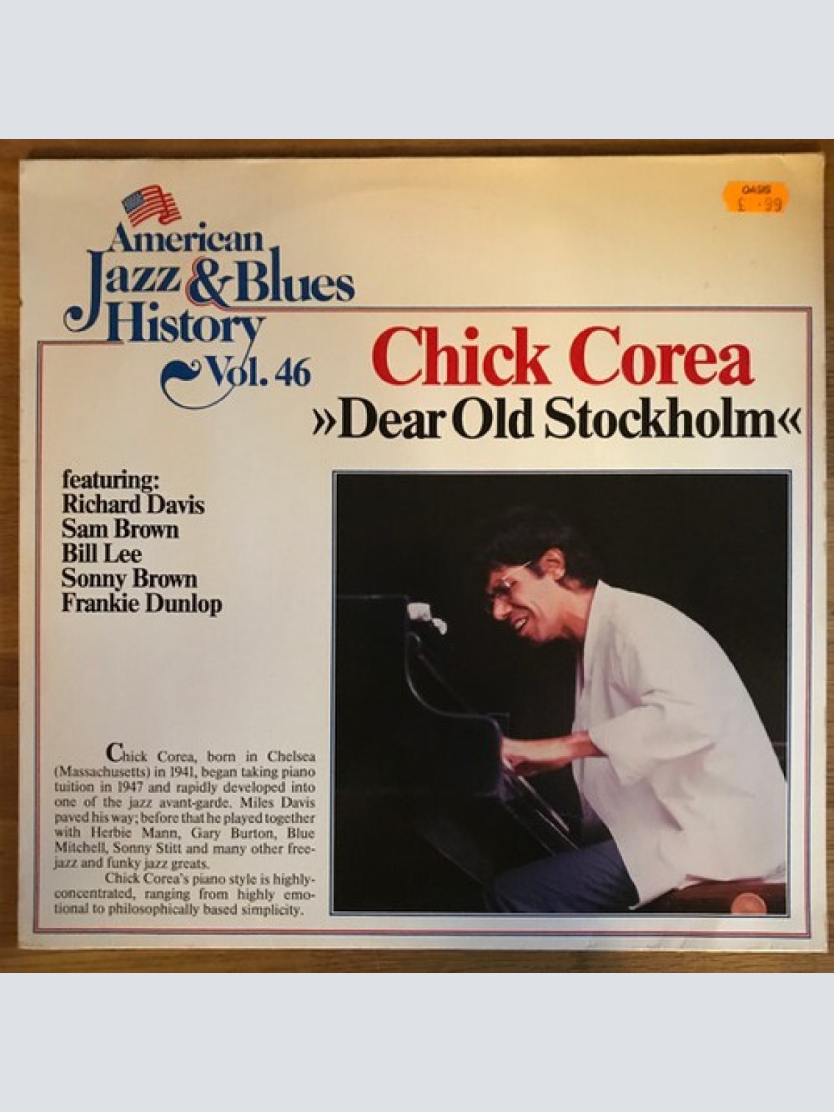 LP, Album, RE Chick Corea - Dear Old Stockholm