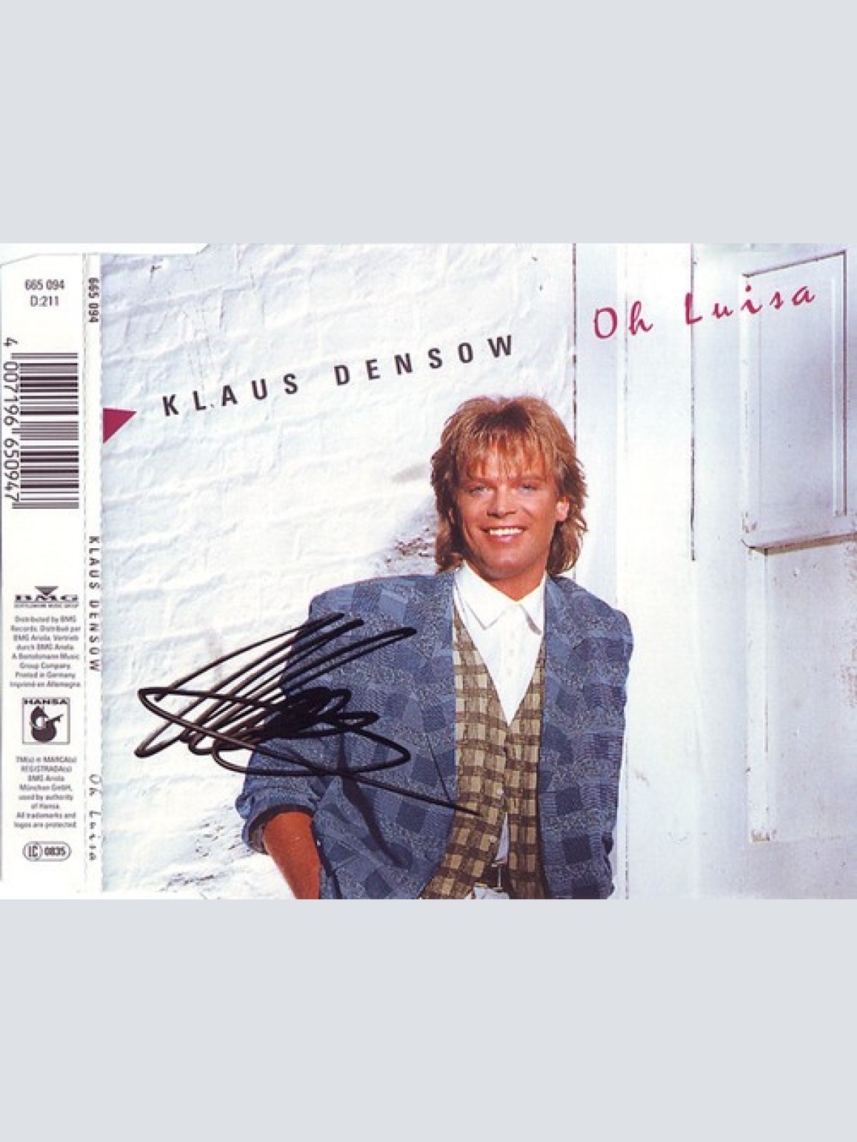 CD, Maxi Klaus Densow - Oh Luisa