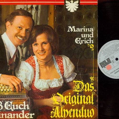 LP--Das Original Alpenduo Grüß Euch miteinander