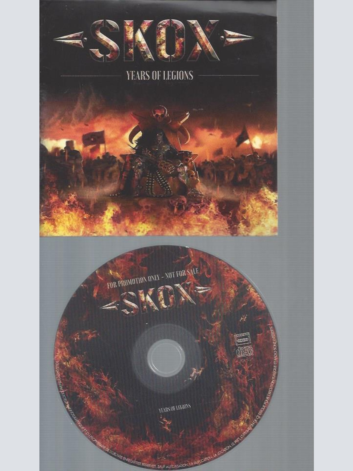 CD--SKON YEARS OF LEGIONS   //  PROMO